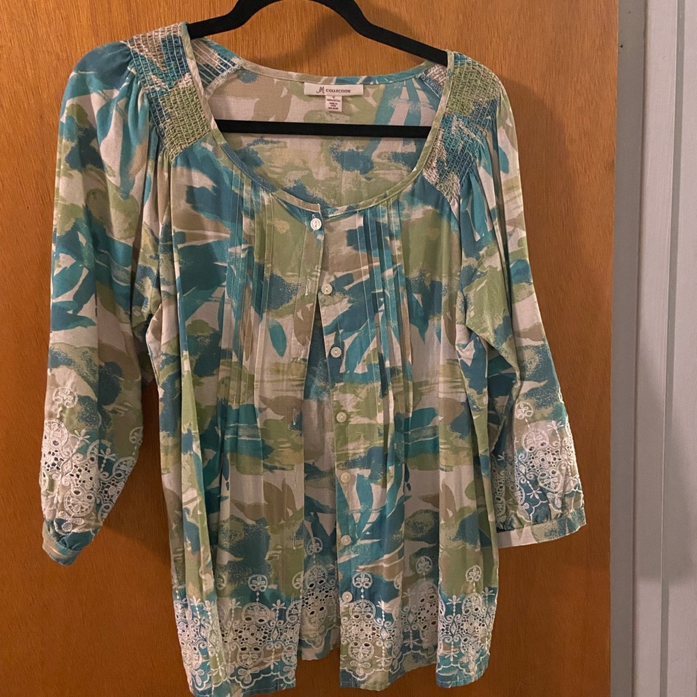 Jacket style top